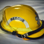 Emily Slatin – Yellow Firefighter Helmet – Rescue
